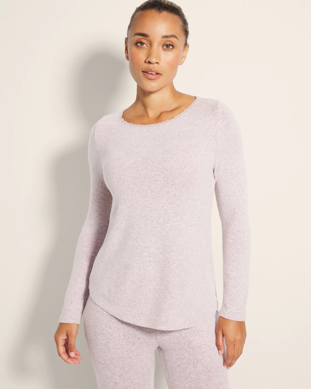 Cozyluxe Long-Sleeve Pajama Top