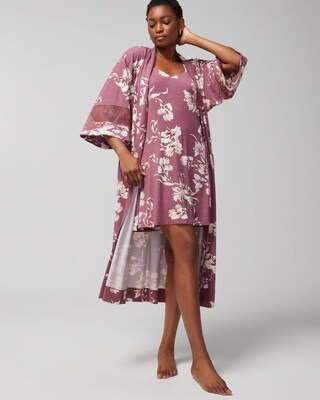 Lace Long Robe