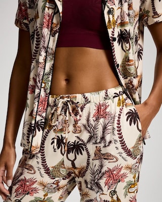 Printed Pajama Pant click to view larger image.