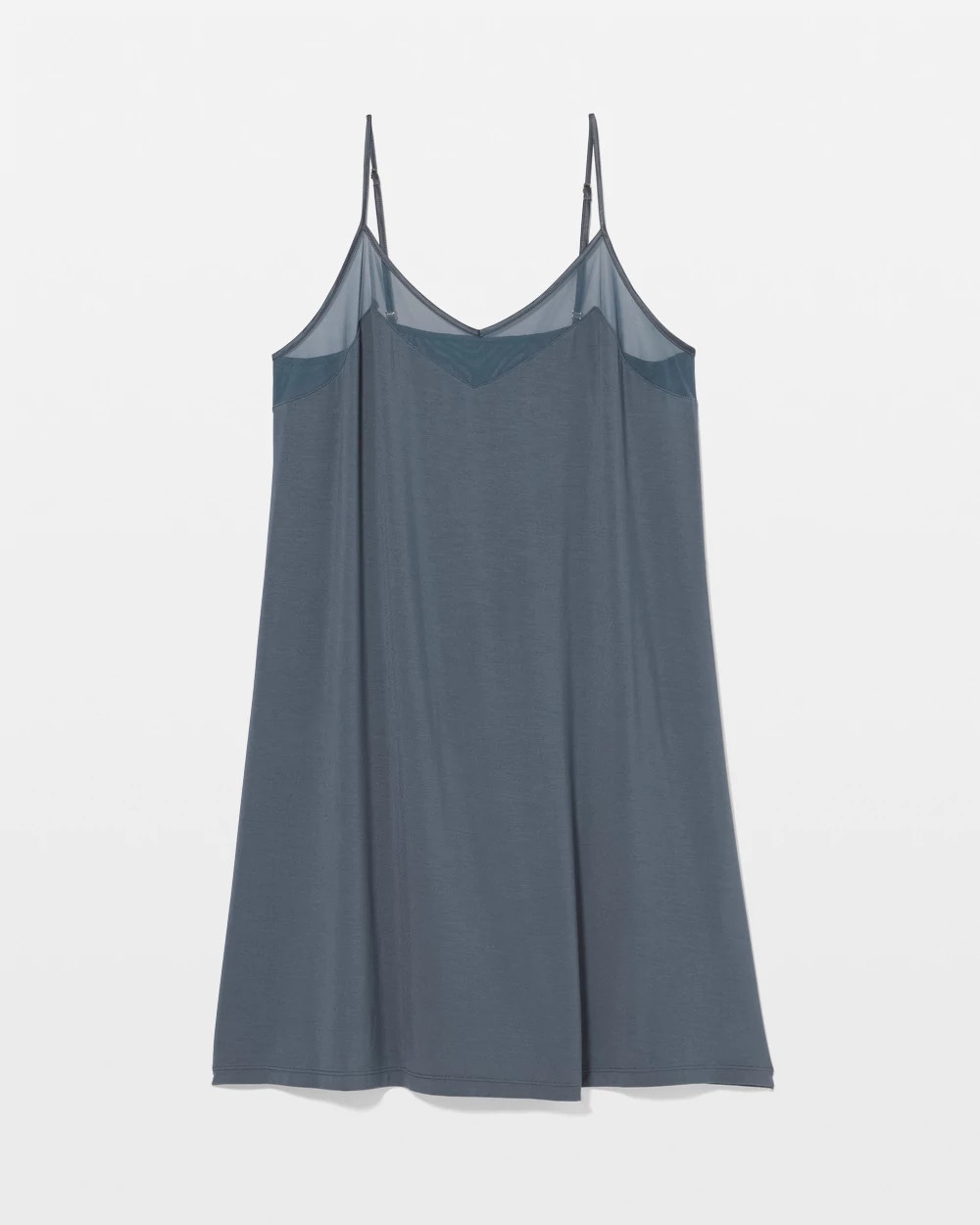 Mesh Trim Chemise
