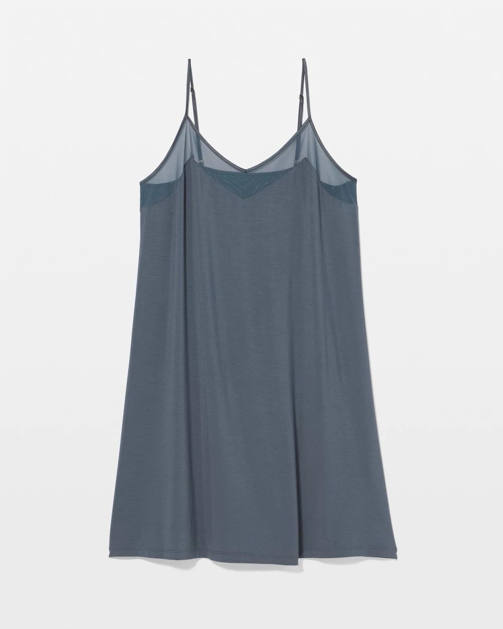 Cool Nights Mesh Trim Chemise