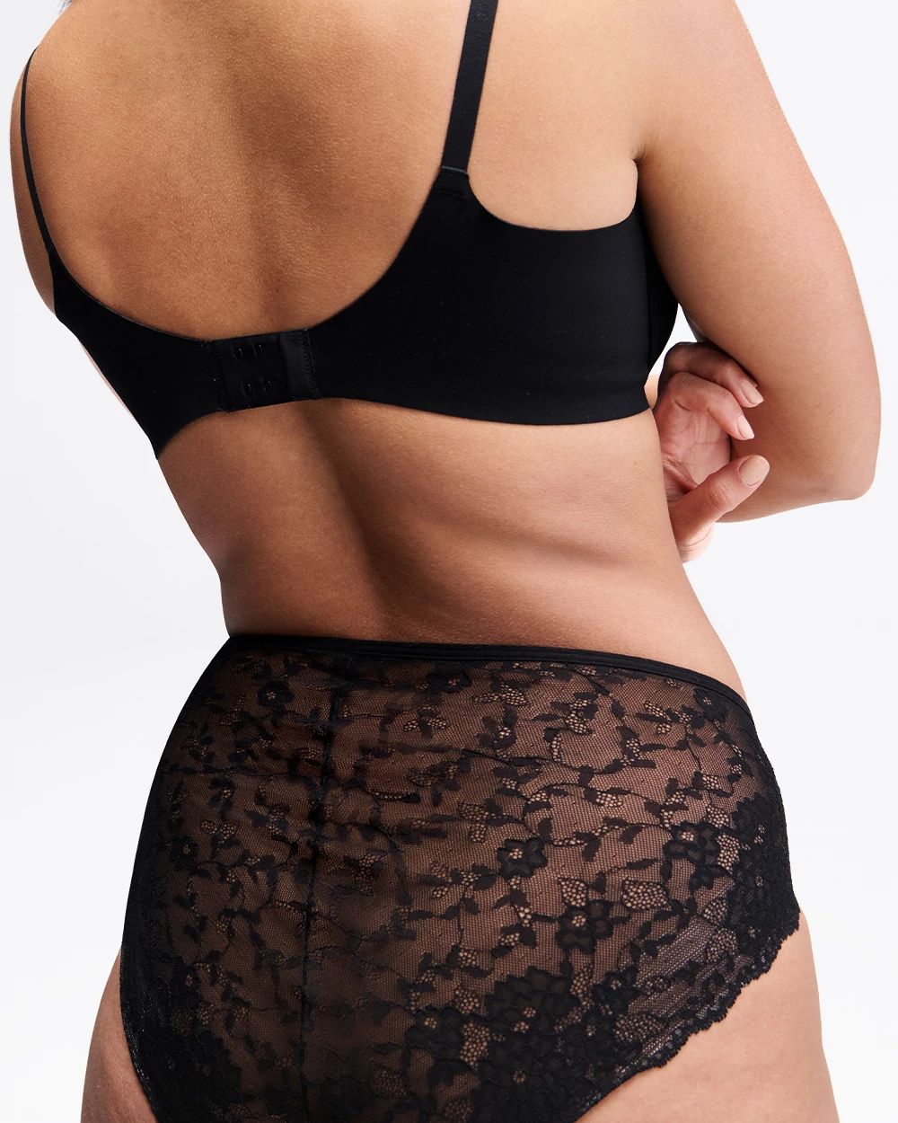 Lace Back Hipster Panty