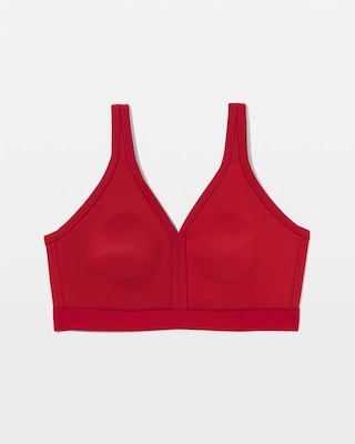 Wireless Unlined Full Coverage Bra click to view larger image.