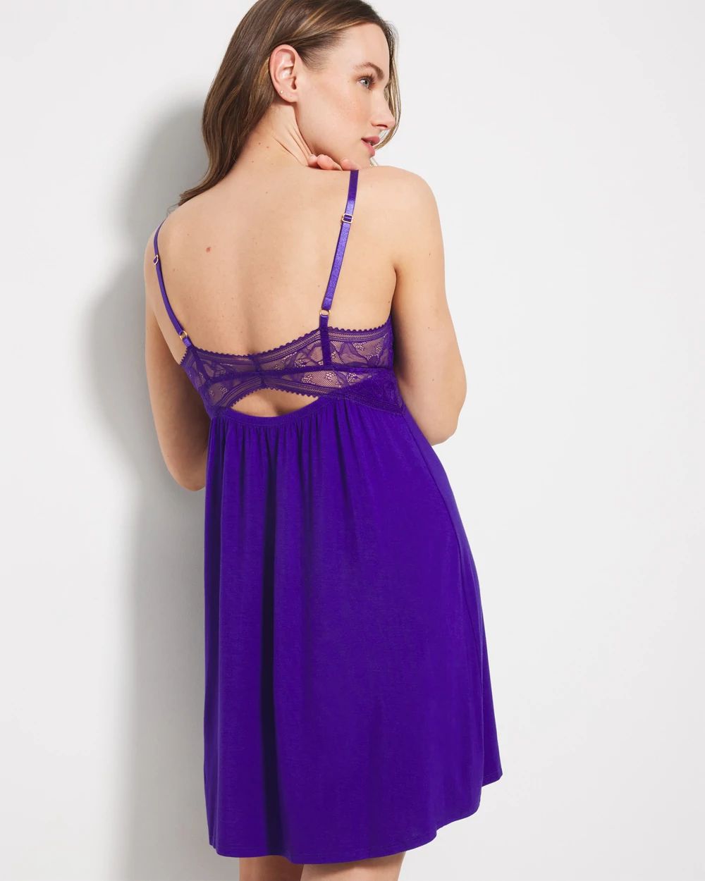 Cool Nights Soft Support Lace Chemise