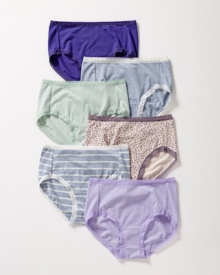 Cotton Modal Modern Brief 6 Pack