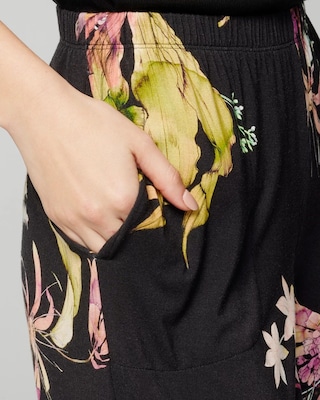 Cropped Pajama Pants
