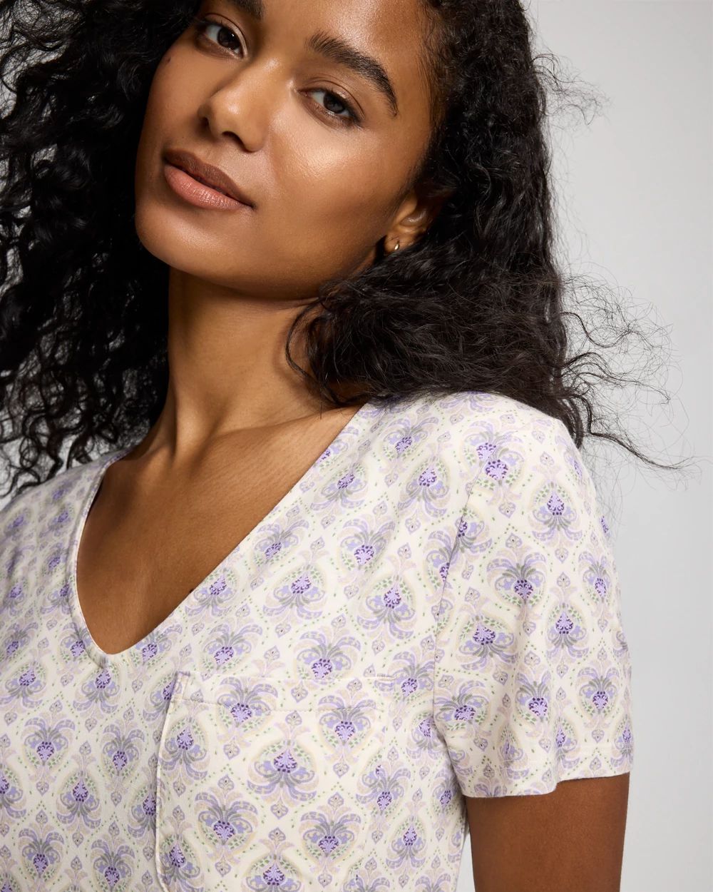 Cool Nights Short Sleeve Sleepshirt