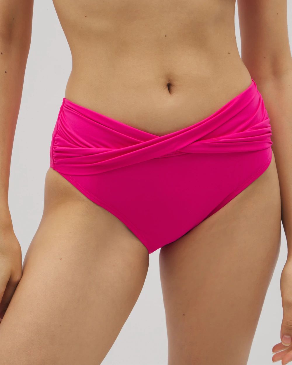 Soma Swim Twist-Front Bikini Bottoms
