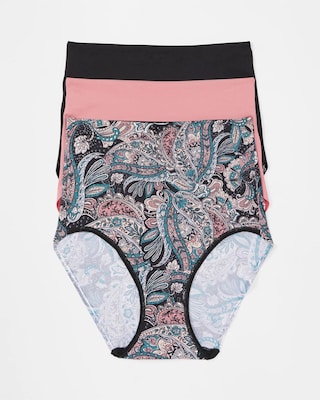 Tummy High-Waist Brief Panty 3 Pack