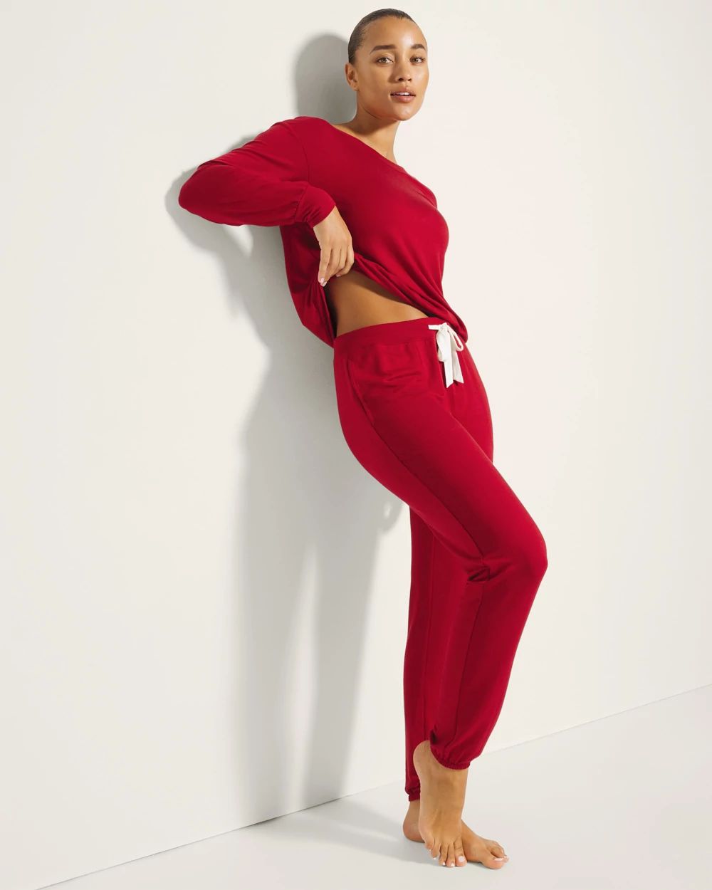 Banded Ankle Pajama Pant click to view larger image.