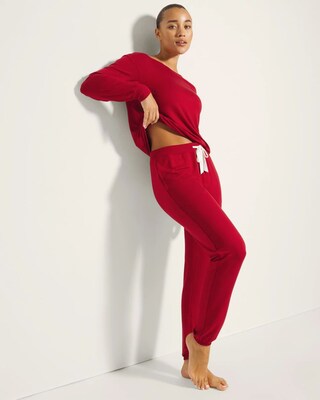 Banded Ankle Pajama Pant click to view larger image.