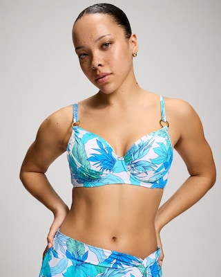 Riviera Retreat Draped Bikini Top