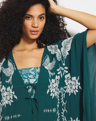 Embroidered Cover-Up click to view larger image.
