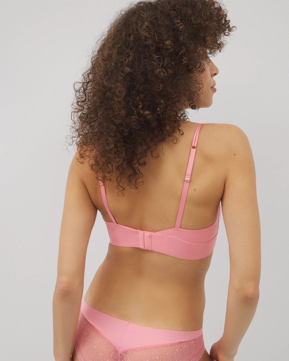 Geo Lace Trim Bralette