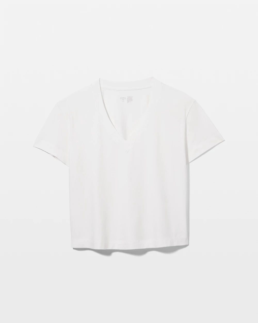 Relaxed V-Neck Short Sleeve Pajama Tee click to view larger image.