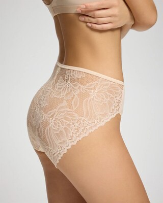 Lace Back High-Leg Panty