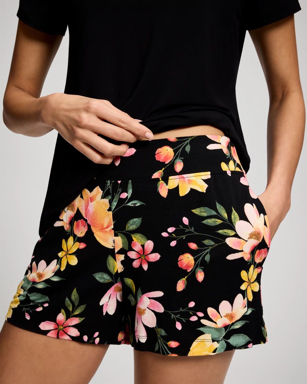 Short Sleeve and Short Pajama Set click to view larger image.