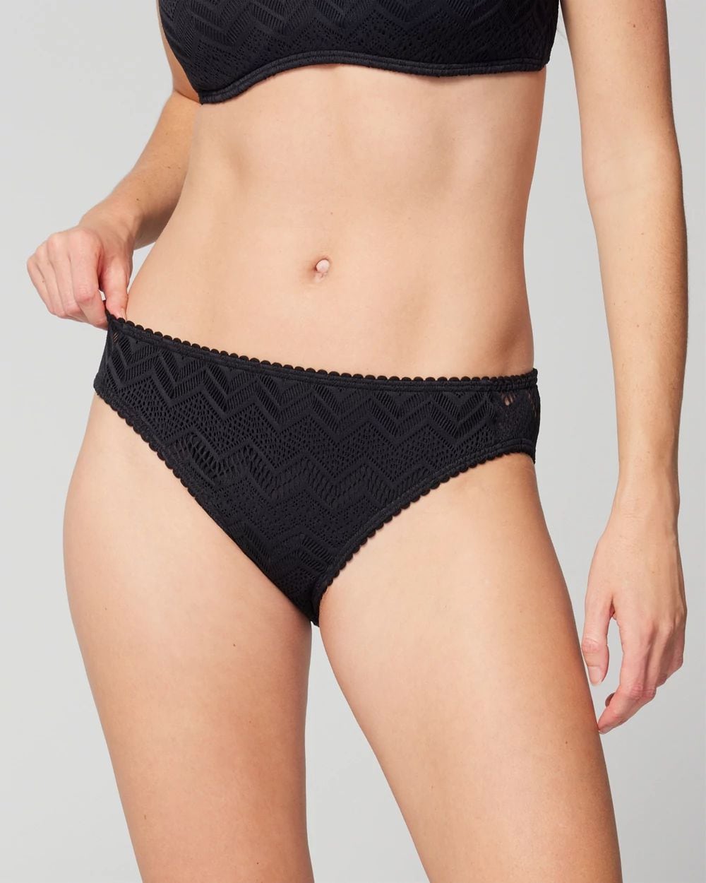 Soma Swim Crochet Hipster