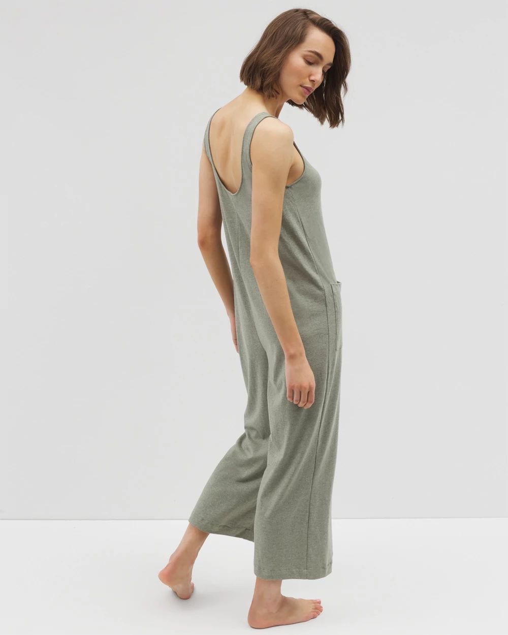 Most Loved Cotton Henley Jumpsuit