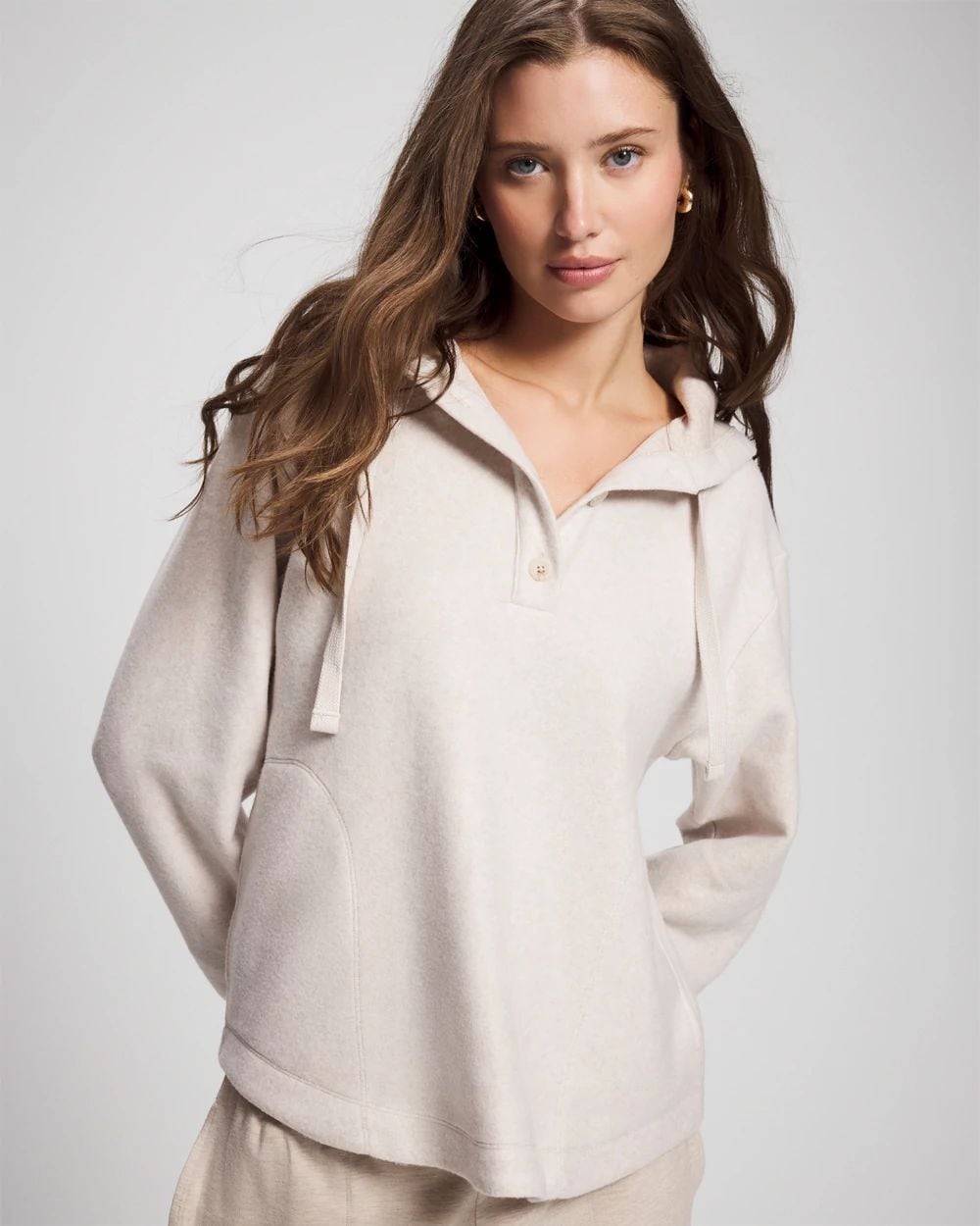 Cloud Fleece Oversized Hooded Sweater
