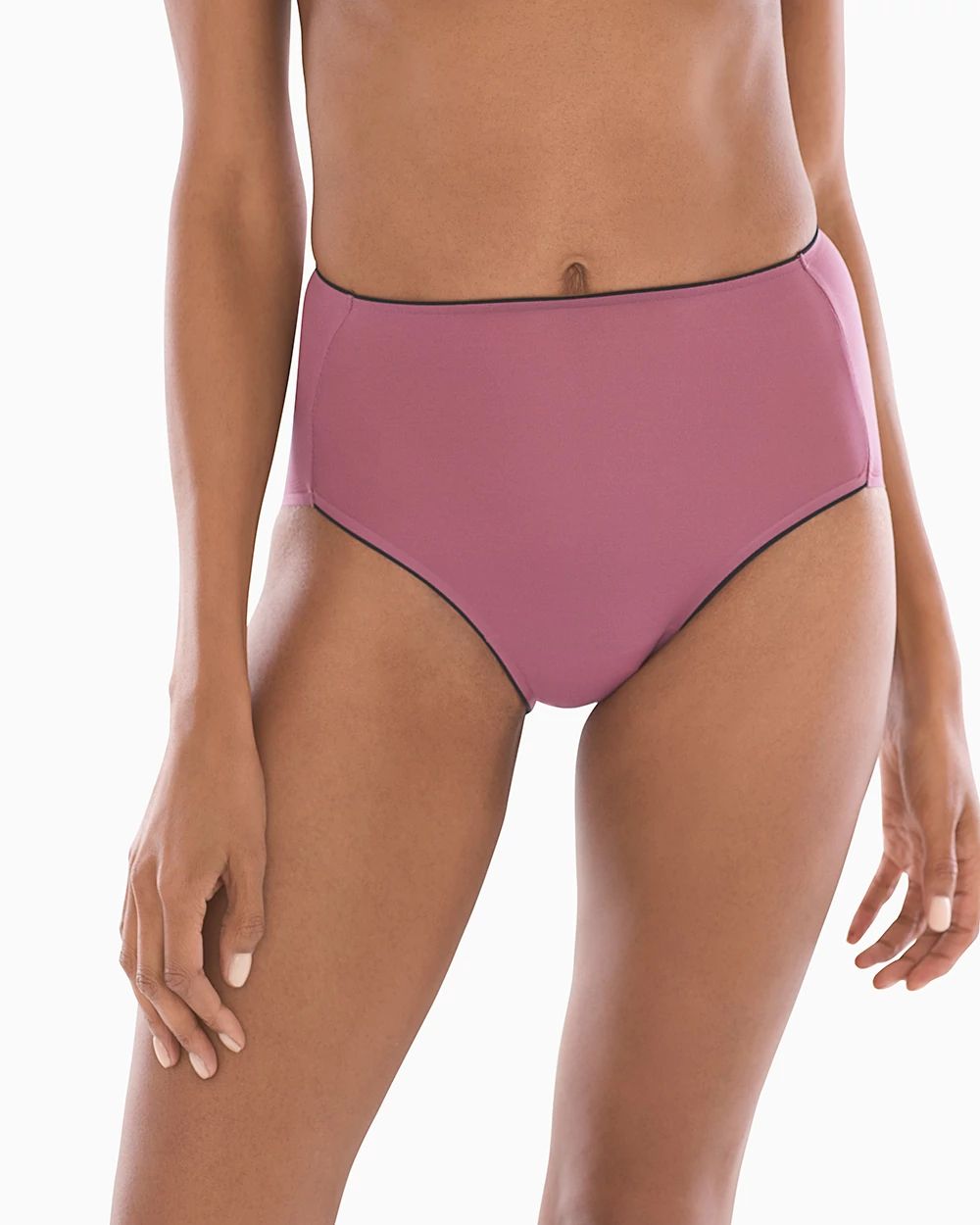 Microfiber Piped Modern Brief