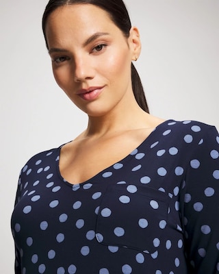 Long-Sleeve Sleepshirt click to view larger image.