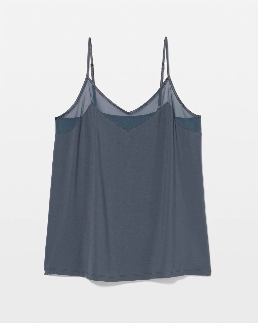 Mesh Trim Pajama Cami click to view larger image.