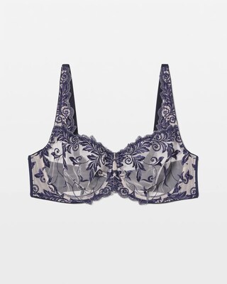 Lace Unlined Bra click to view larger image.