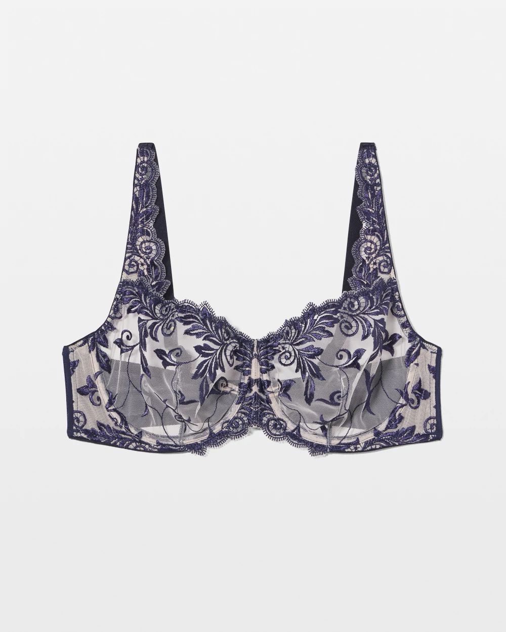 Lace Unlined Bra click to view larger image.
