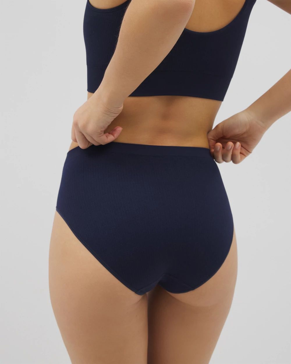 Seamless Rib High-Leg Panty