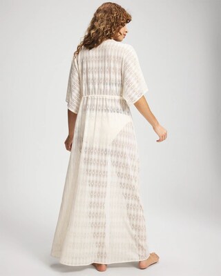 Sunkissed Crochet Open-Front Caftan click to view larger image.