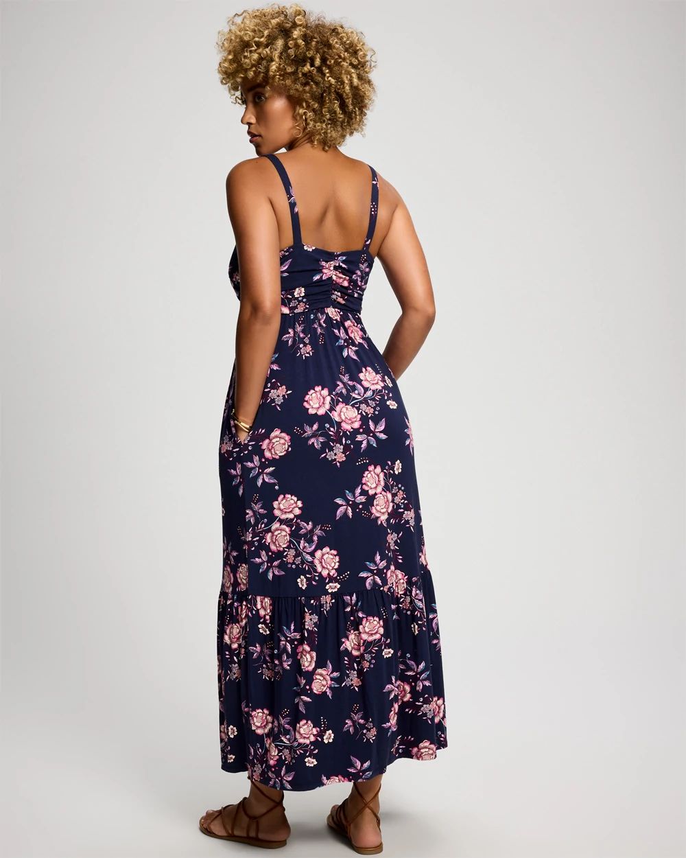 Tiered Maxi Bra Dress click to view larger image.