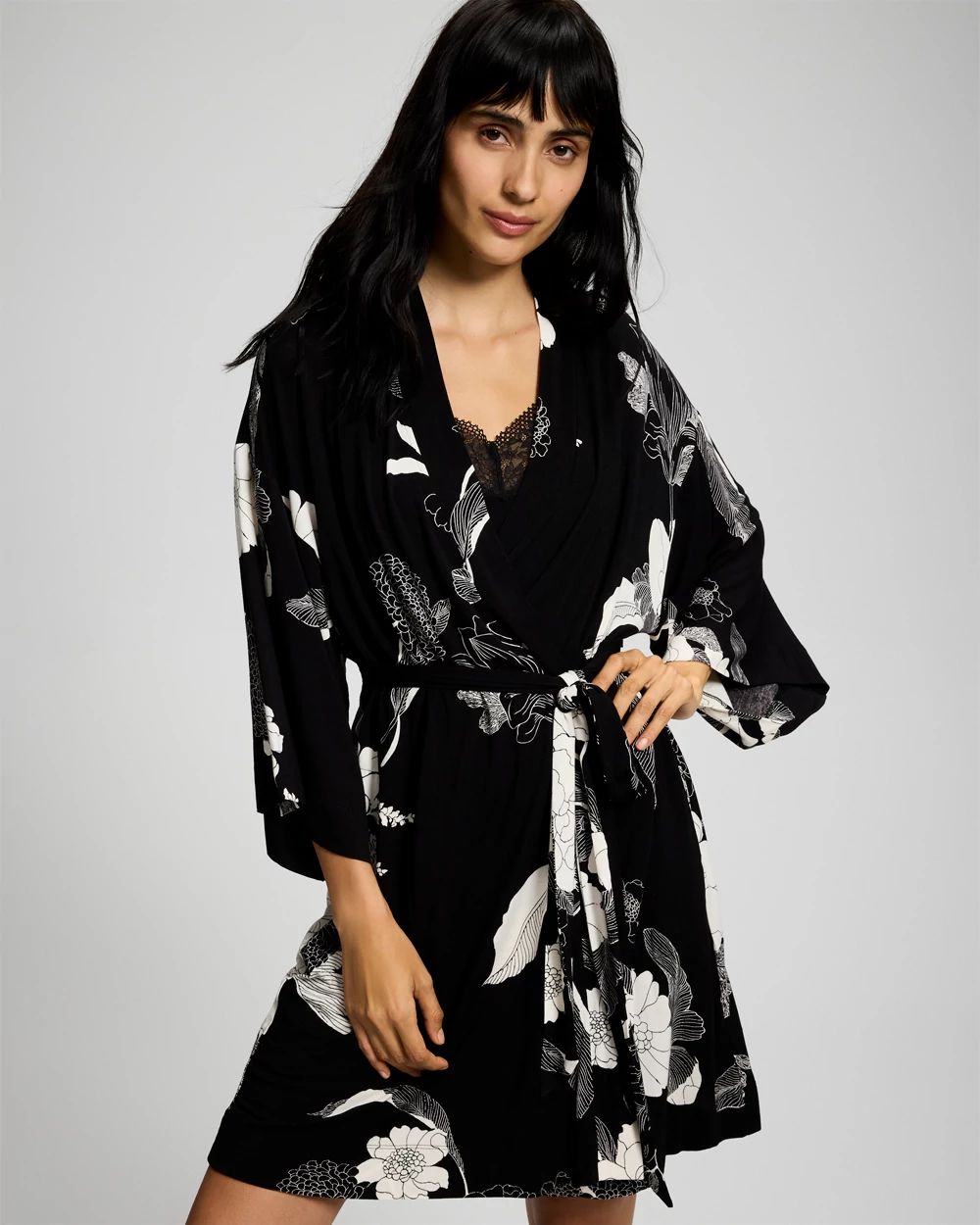 Cool Nights Short Robe