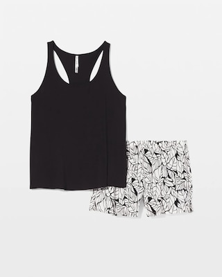 Tank + Shorts Pajama Set click to view larger image.