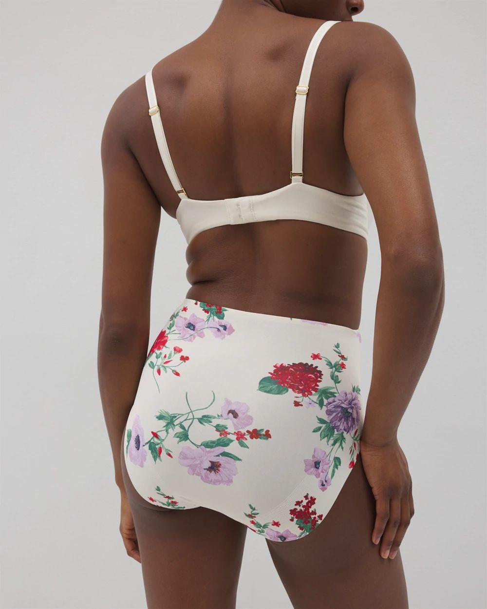 Vanishing Tummy High-Waist Brief Panty with Lace