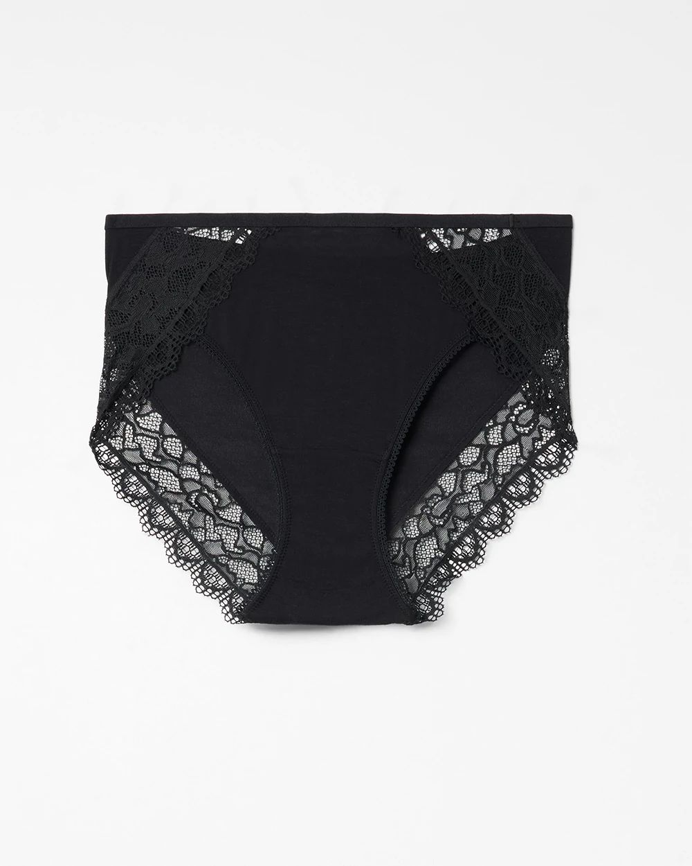 Embraceable High-Leg Panty with Enchanting Lace