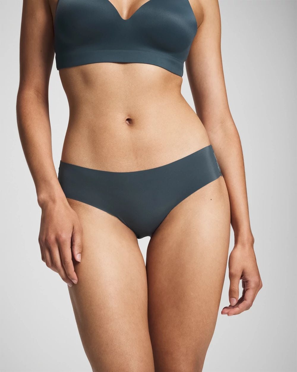 Cheeky Hipster Panty with Lace Back click to view larger image.