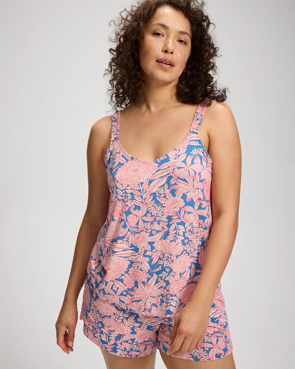 Mini Ruffle Pajama Cami