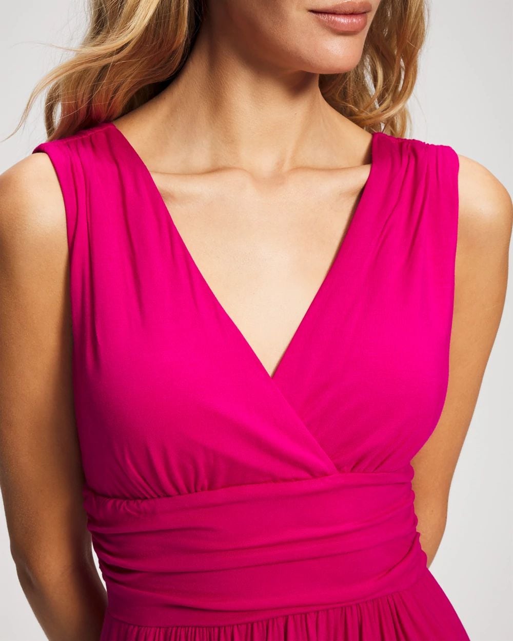 Soft Jersey Goddess Midi Bra Dress