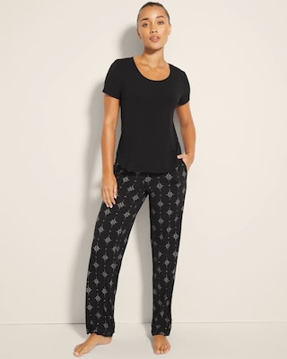 Packaged Short-Sleeve Pant Pajama Set