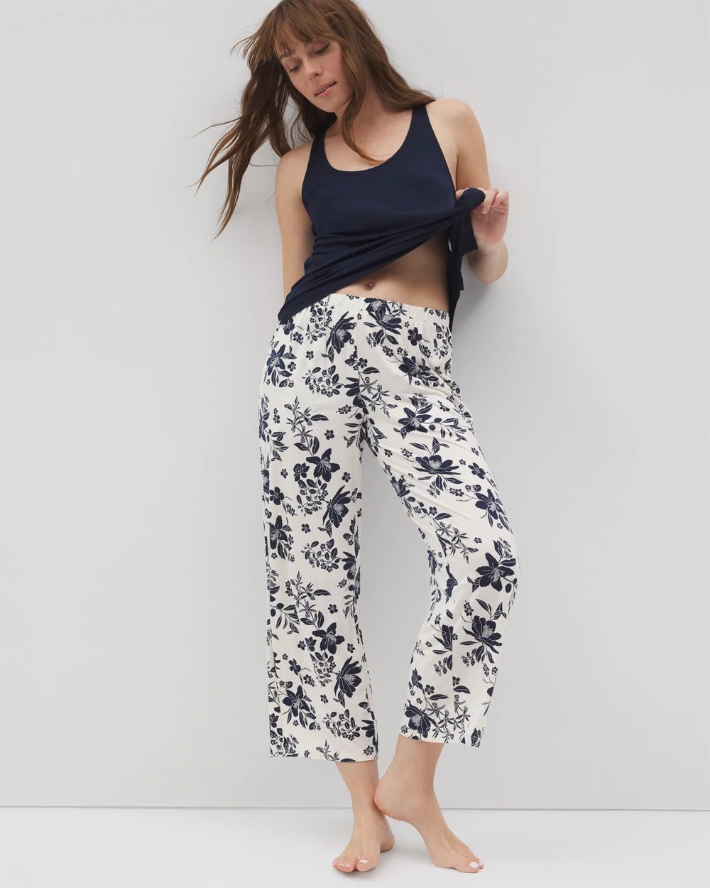 Cool Nights Tank + Crop Pants Pajama Set