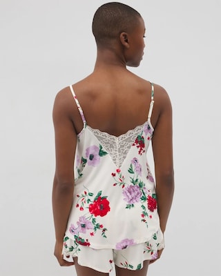 Lace Trim Pajama Cami click to view larger image.
