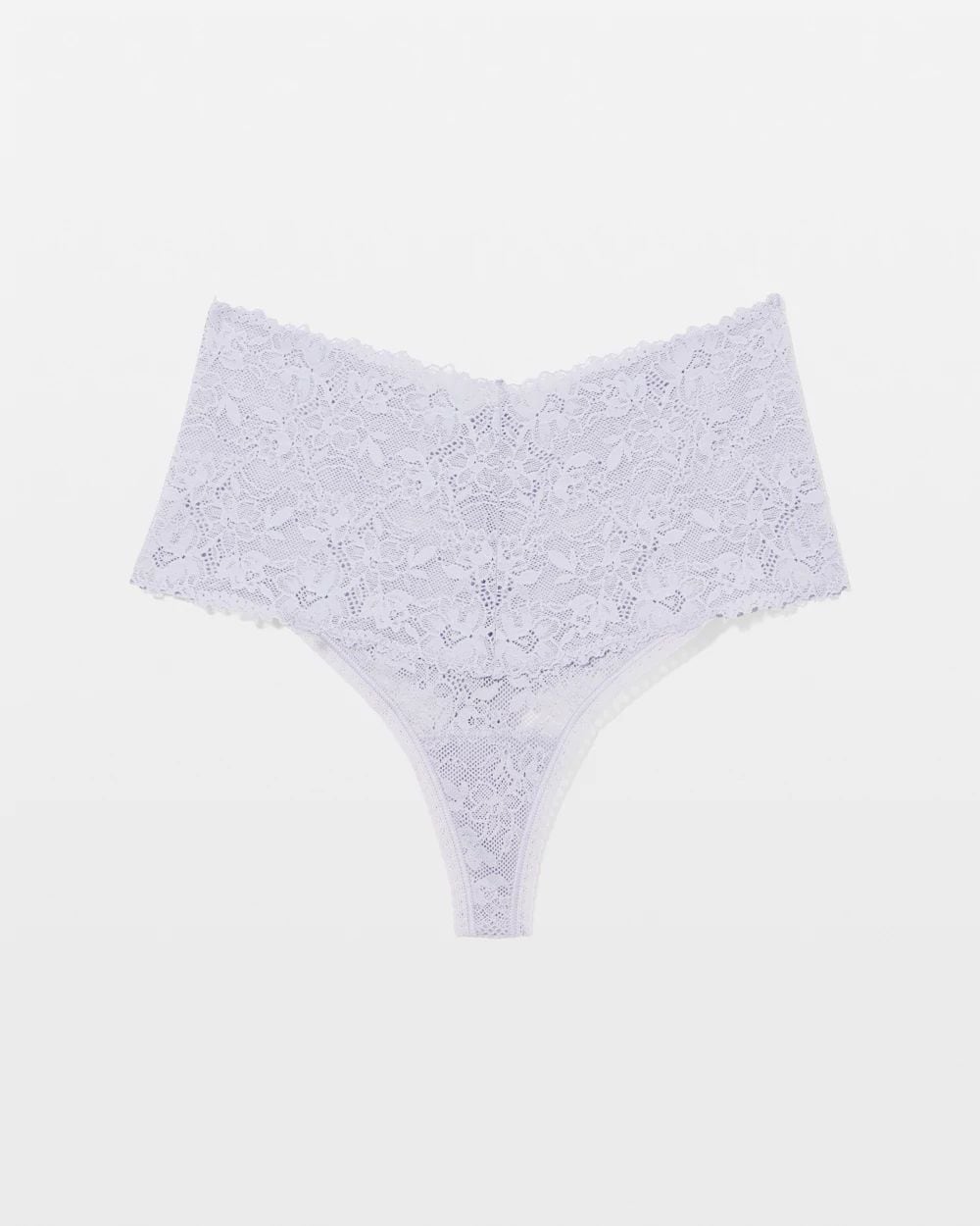 Perfect Lace High-Waist Thong Panty click to view larger image.