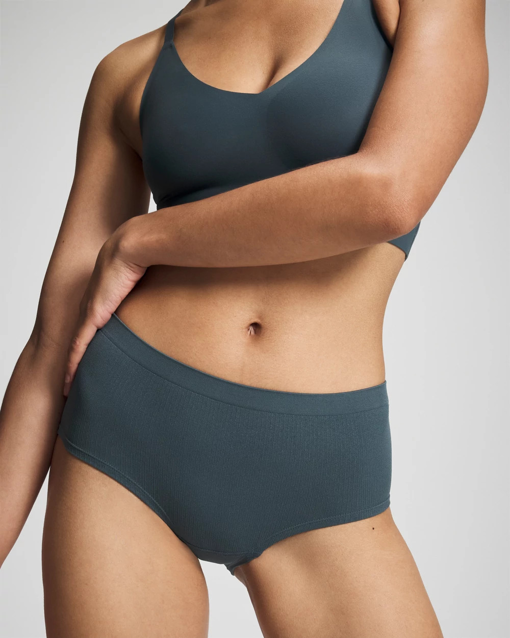 Seamless Rib Boyshort Panty
