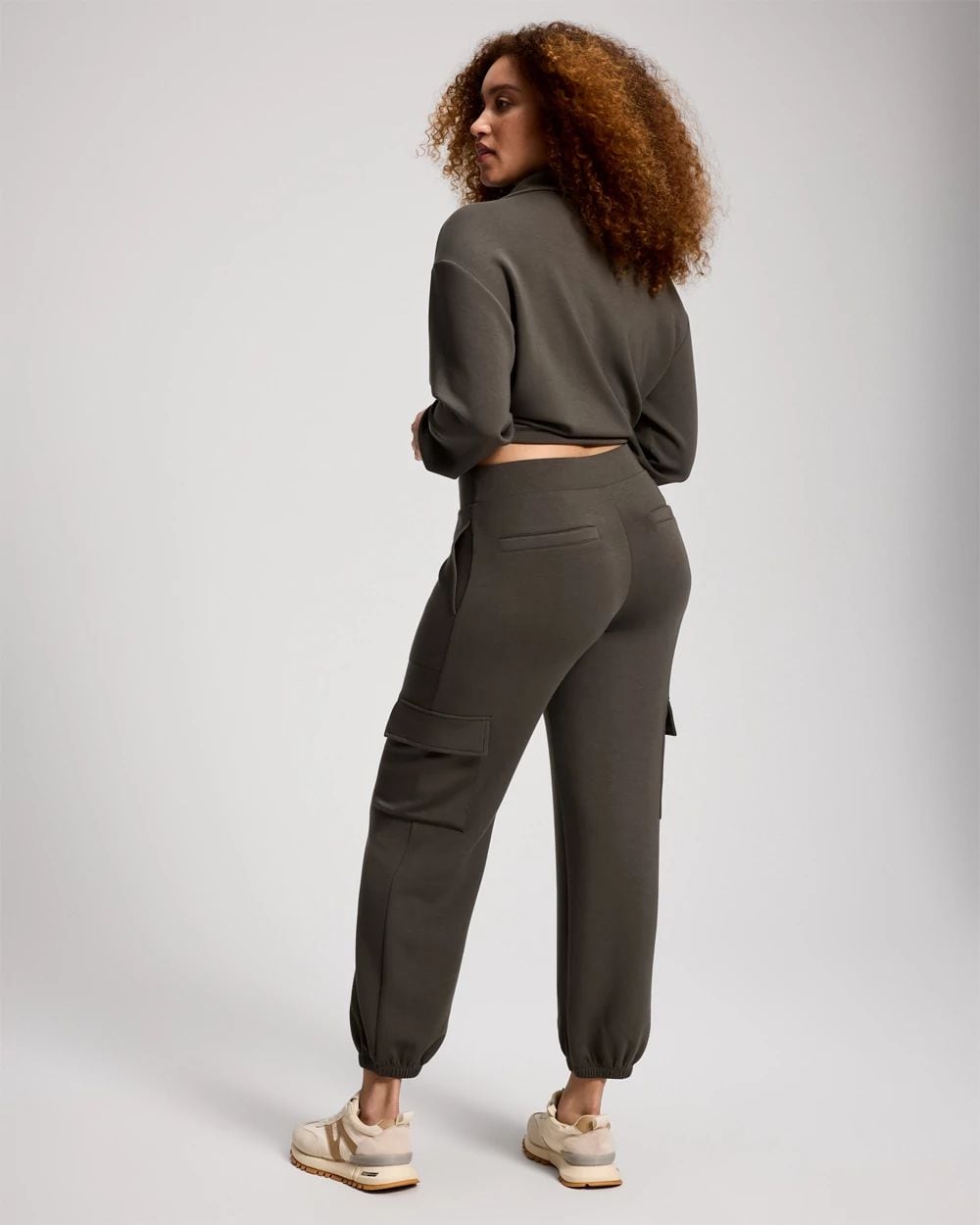 Modern Modal Relaxed Cargo Pants click to view larger image.