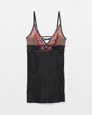 Soma's Sexiest Silk Embroidered Chemise click to view larger image.