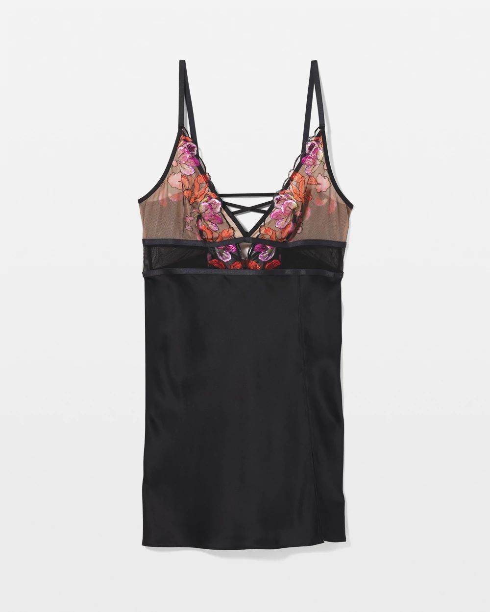 Soma's Sexiest Silk Embroidered Chemise