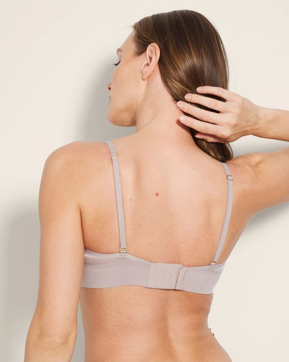 Shimmer Mesh Triangle Bralette