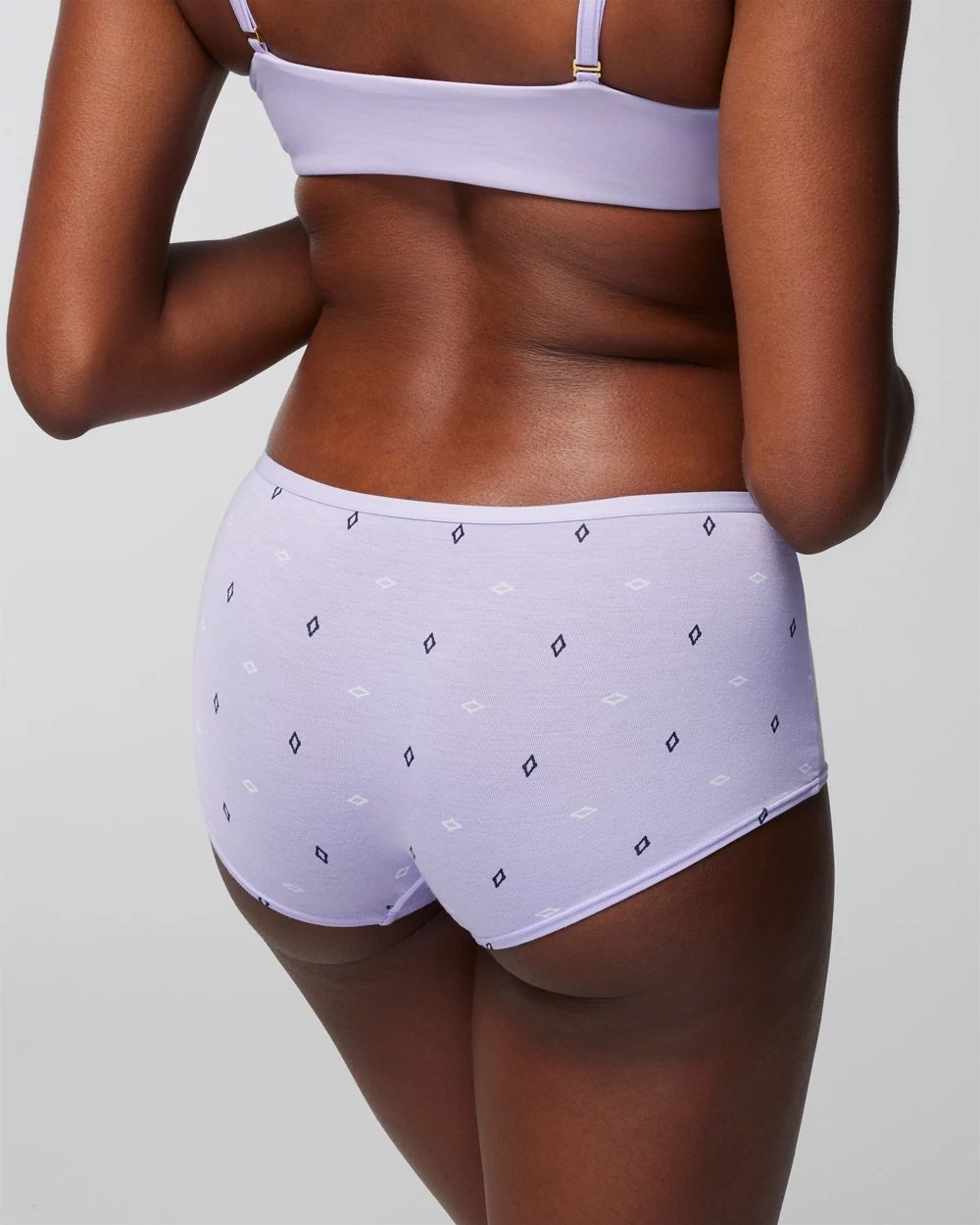 Embraceable Boyshort Panty with Enchanting Lace