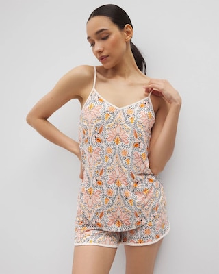 V-Neck Pajama Cami